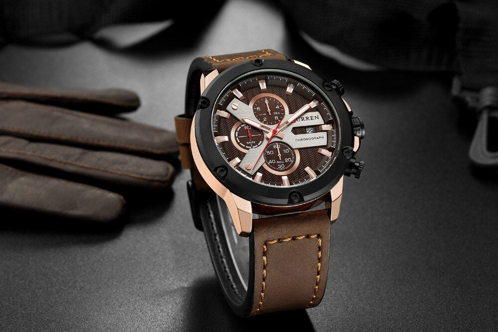 Watches For Men Luxury Brand YSYH Chronograph Casual Sports Wristwatch
