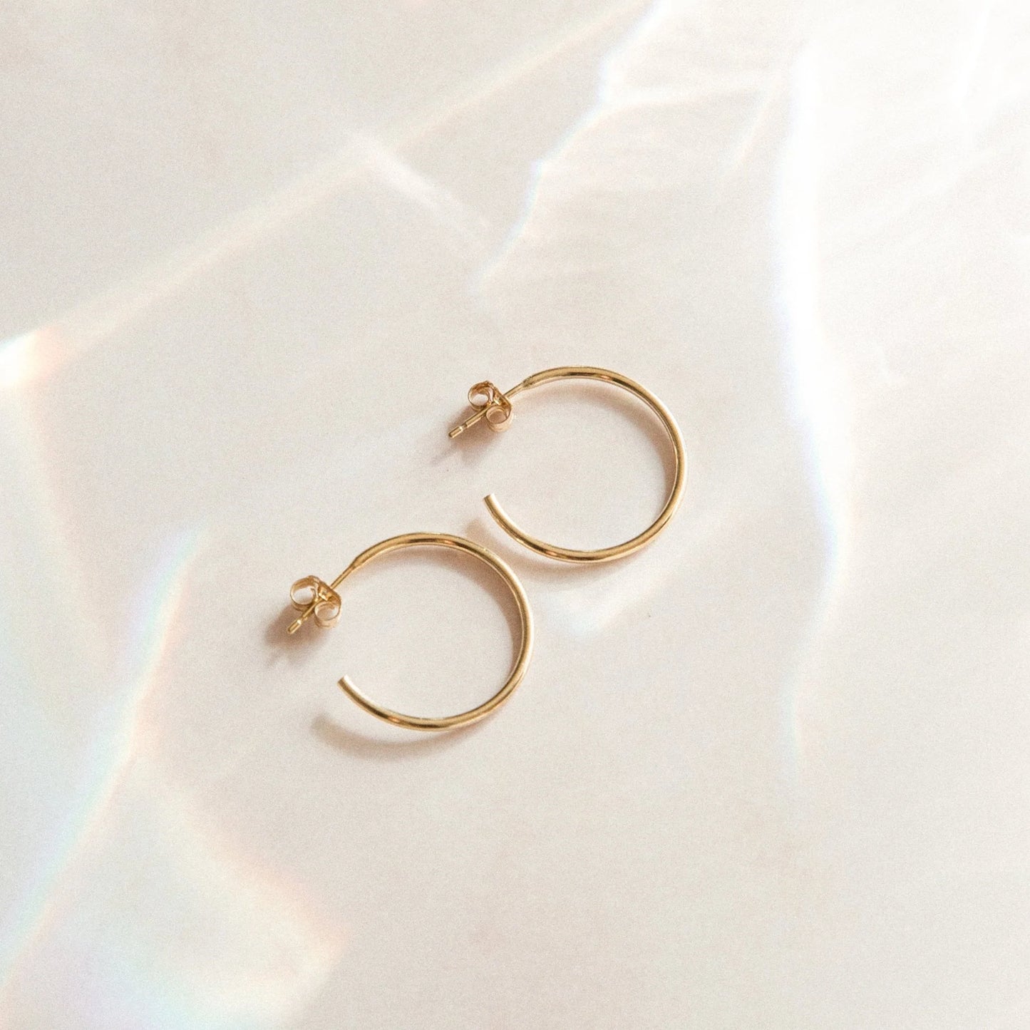 Open Hoop Earrings