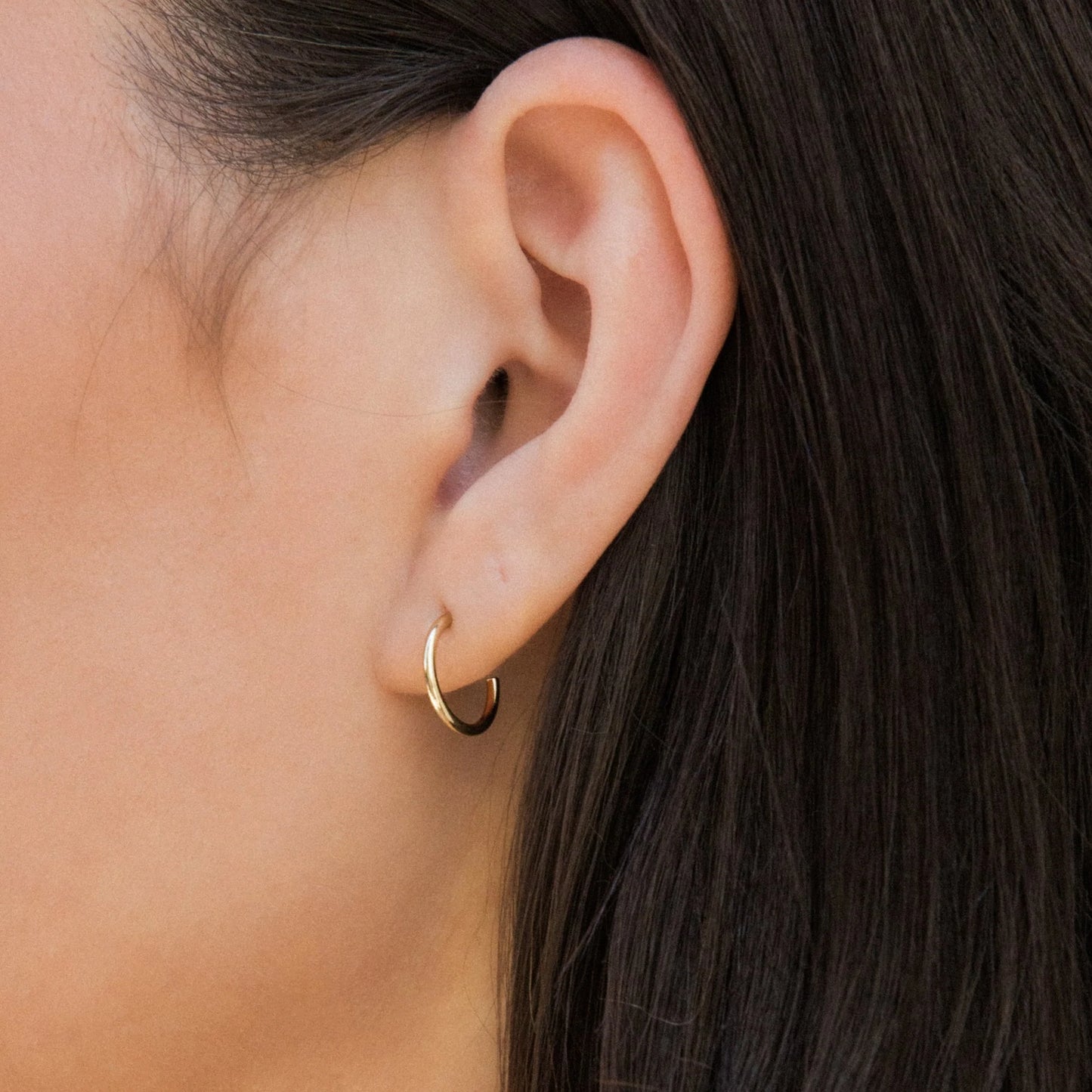Open Hoop Earrings