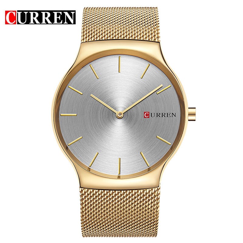 YSYH Luxury Brand Simple Men Watches Full Steel Quartz Men's Wristwatch Montre Homme Reloj