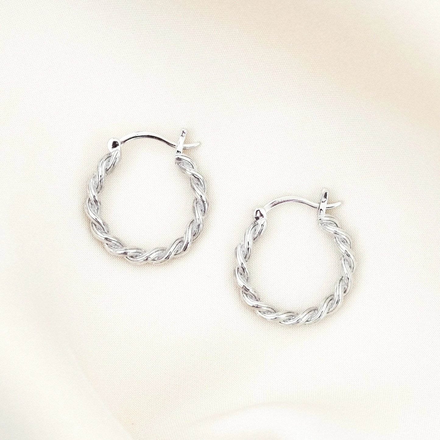 Rope Hoop Earrings