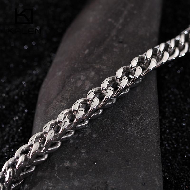 Punk Stainless Steel Animal Leopard Bracelet-Bracelets-Rossny