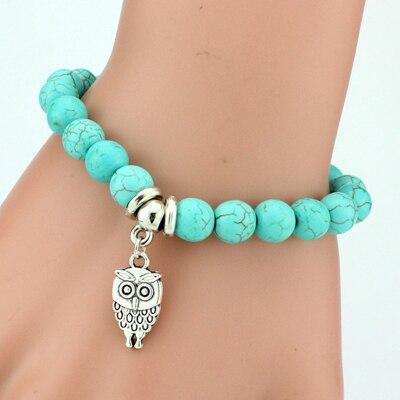 Boho Turquoises Bracelets Cross Tree Snake Bracelet Bangle-Bracelet-Rossny