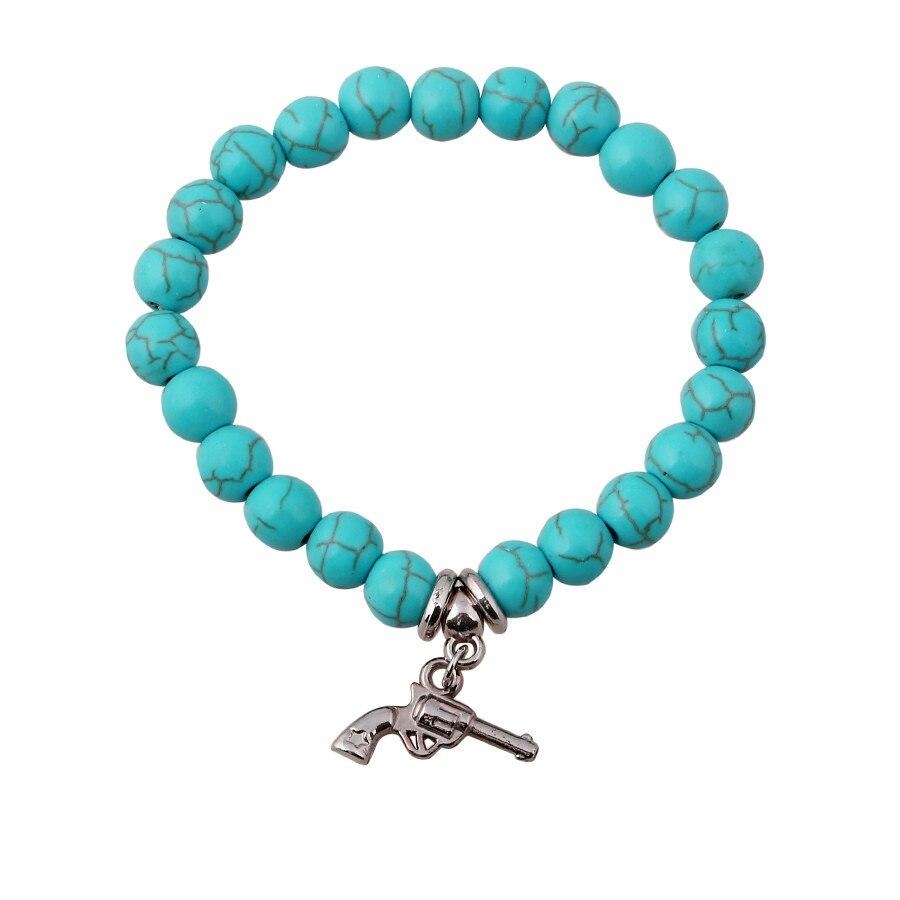 Boho Turquoises Bracelets Cross Tree Snake Bracelet Bangle-Bracelet-Rossny