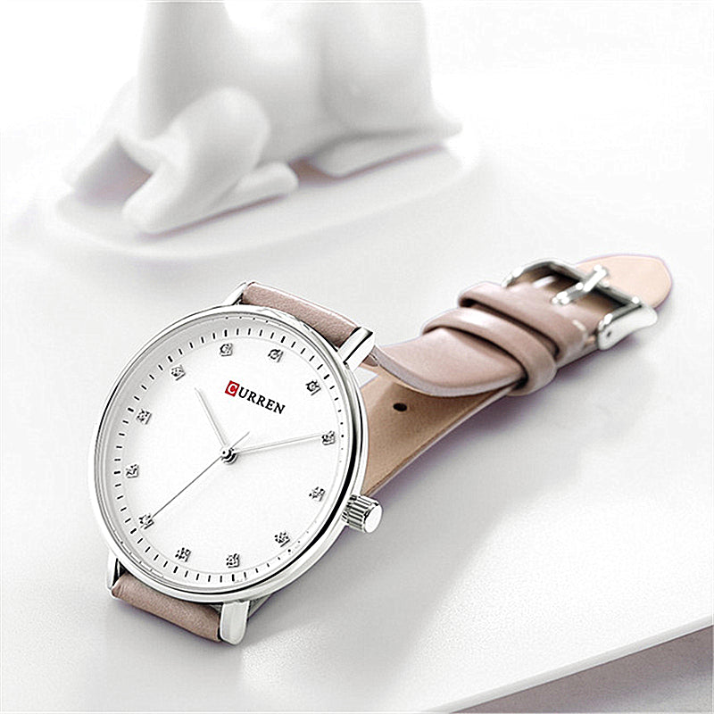 YSYH Simple Fashion Diamond Quartz Watches Womens Elegant Ladies Wrist Watch Female Clock Leather Watch For Women Reloj Mujer