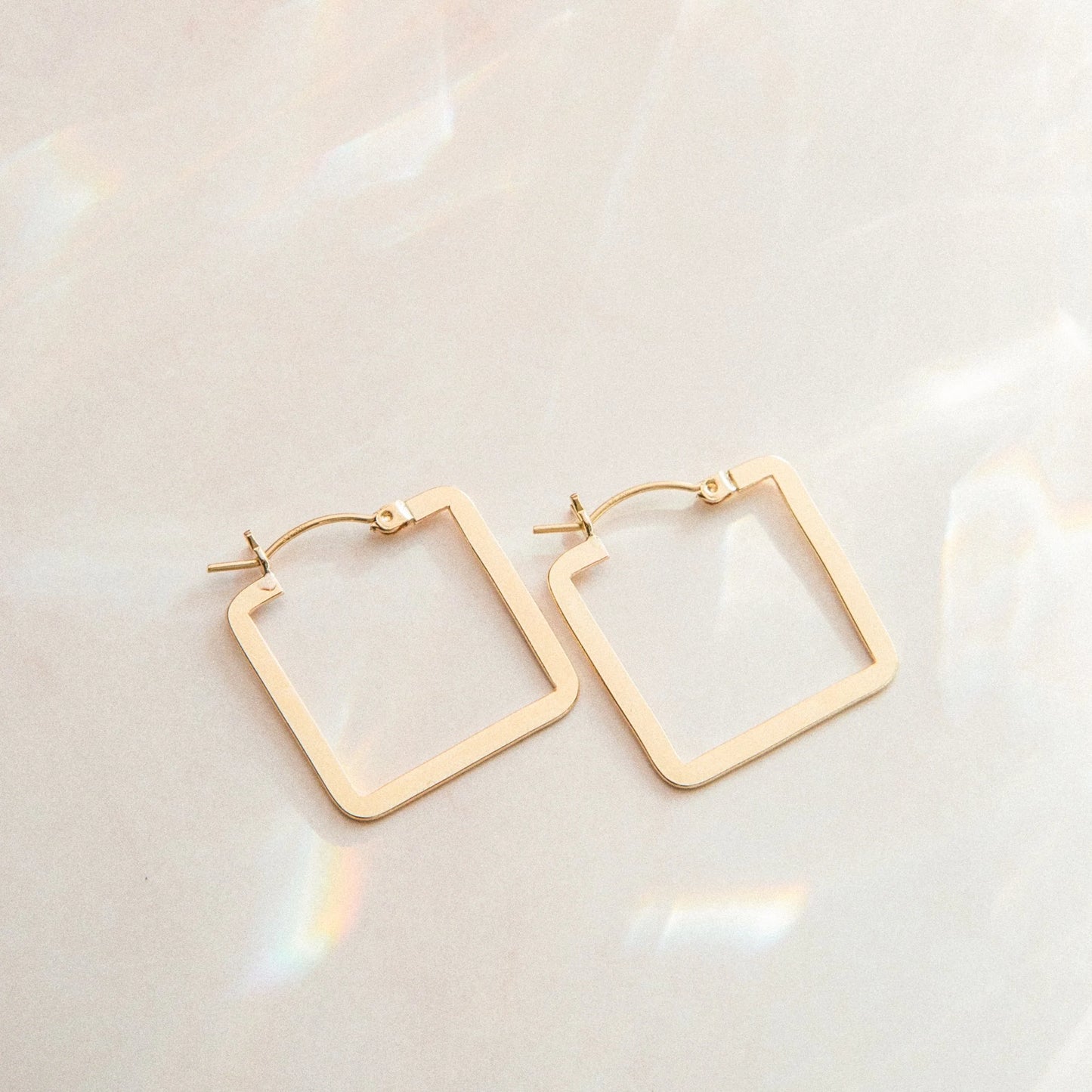 Square Hoop Earrings