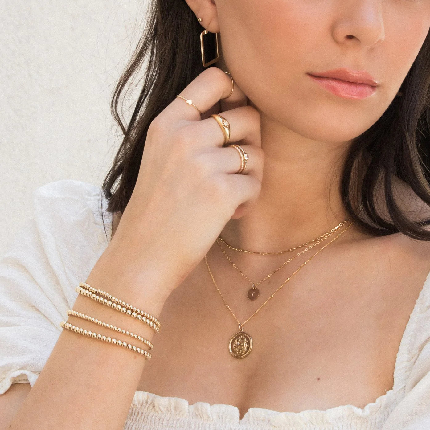 Square Hoop Earrings