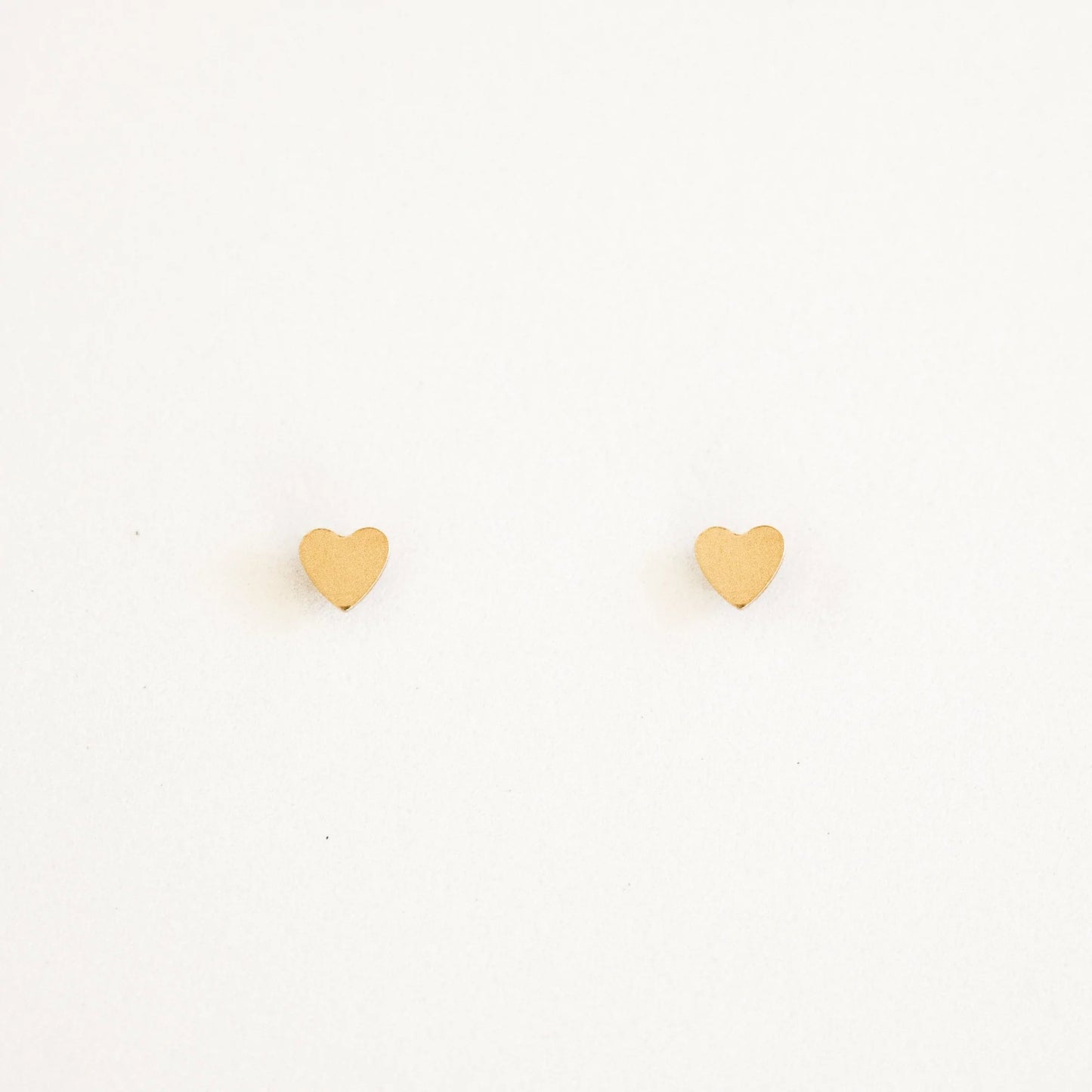 Tiny Heart Stud Earrings