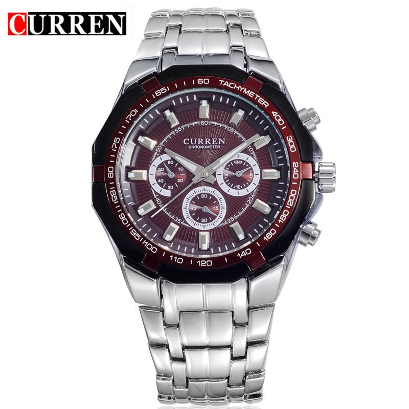 Luxury Watch YSYH Casual Military Quartz Sports Wristwatch Full Steel Waterproof Men's Clock