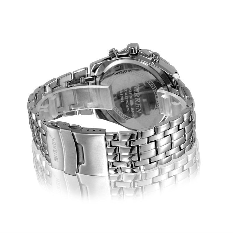 Luxury Watch YSYH Casual Military Quartz Sports Wristwatch Full Steel Waterproof Men's Clock