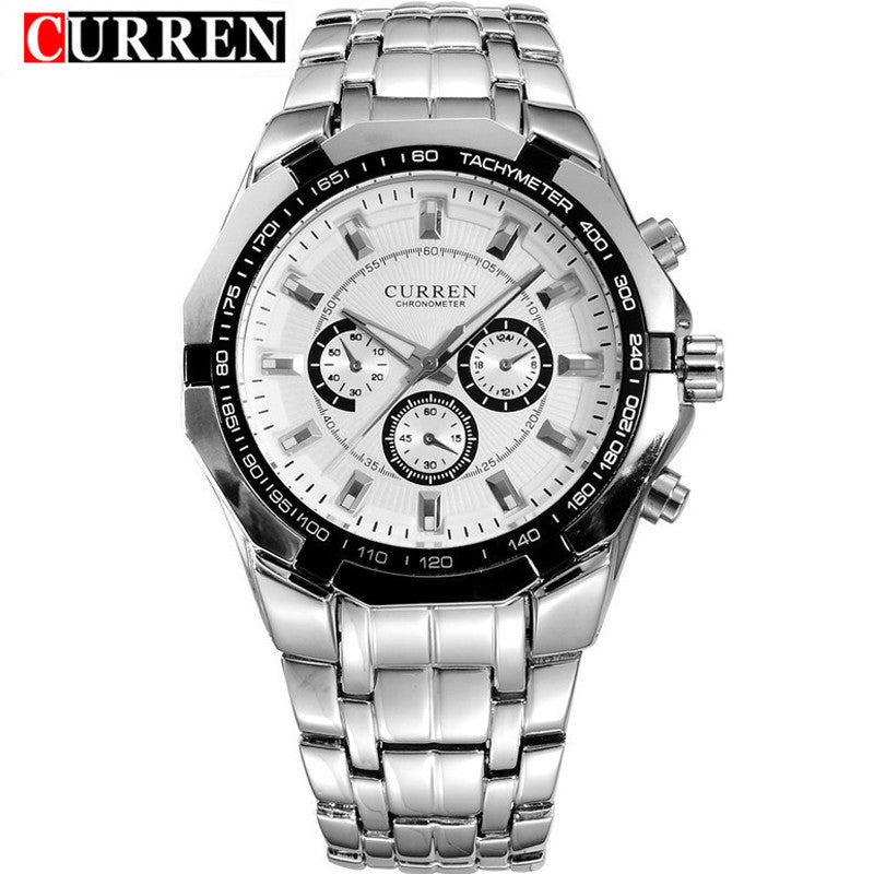 Luxury Watch YSYH Casual Military Quartz Sports Wristwatch Full Steel Waterproof Men's Clock