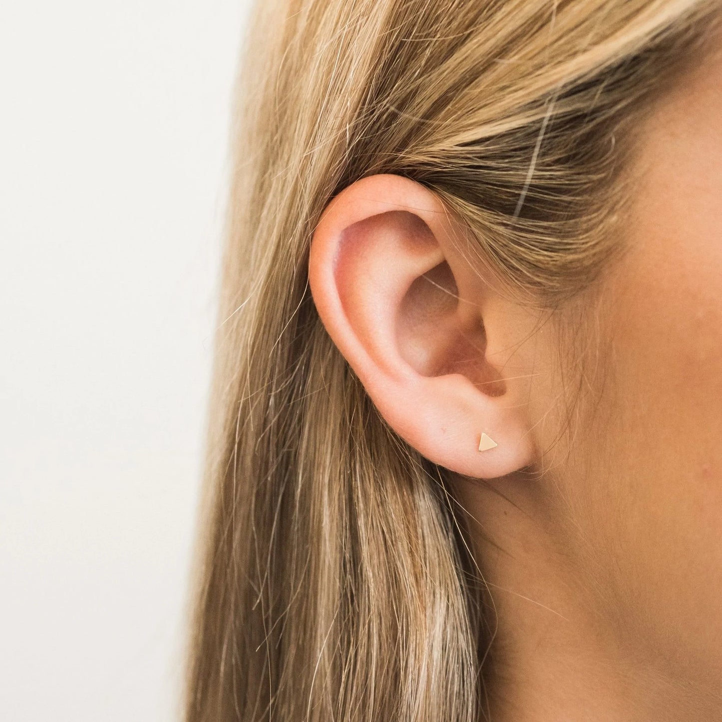 Triangle Stud Earrings