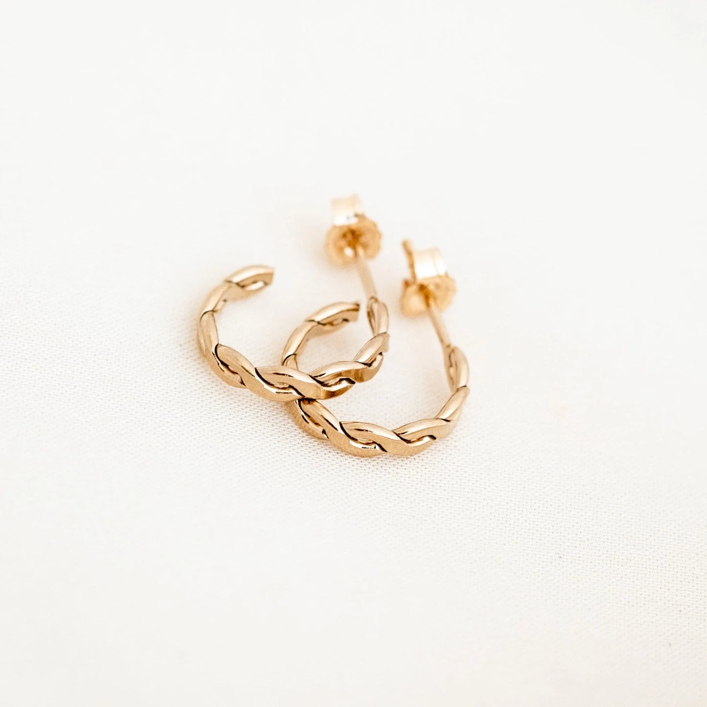 Twist Hoop Earrings