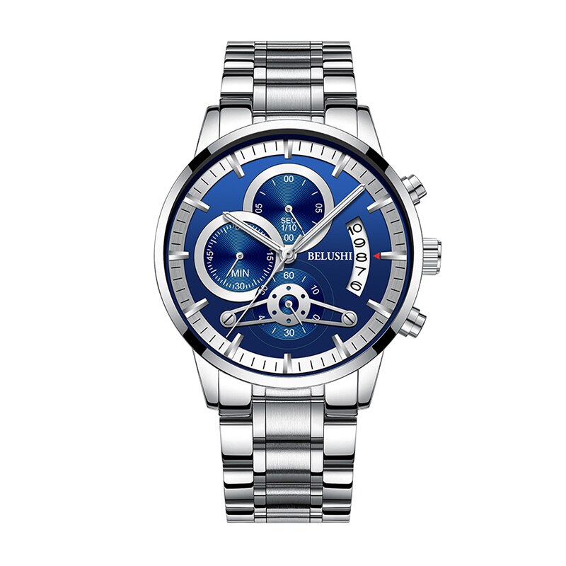 YSYH quartz watch men's gold business watch countdown calendar reloj hombre