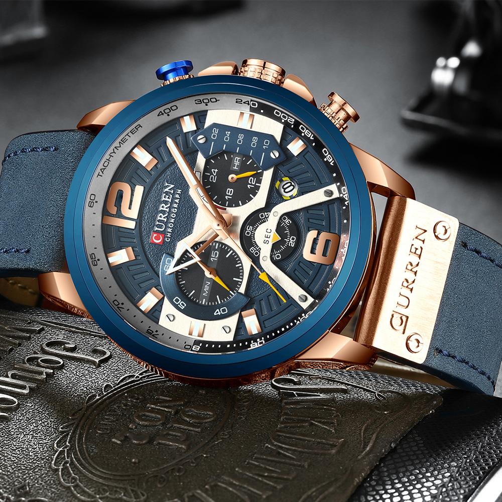 YSYH Men Watch Luxury Brand Sports Wristwatch Casual Quartz Watch
