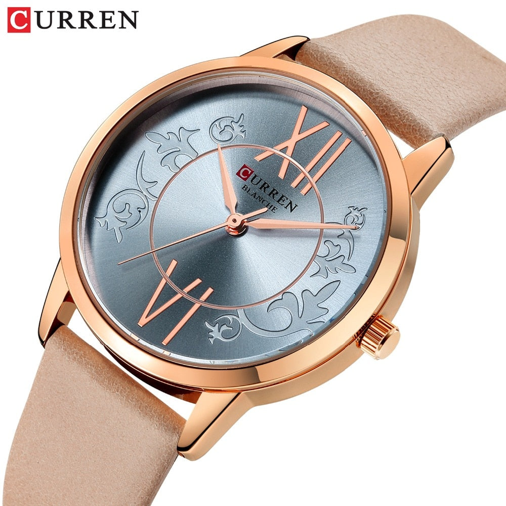 YSYH Watches Women Fashion Creative Analog Quartz Wrist Watch Reloj Mujer Casual Leather Ladies Clock Female Montre femme