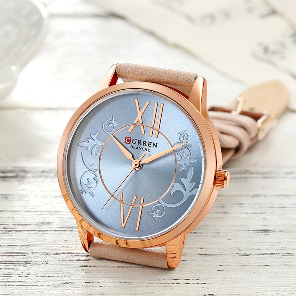 YSYH Watches Women Fashion Creative Analog Quartz Wrist Watch Reloj Mujer Casual Leather Ladies Clock Female Montre femme