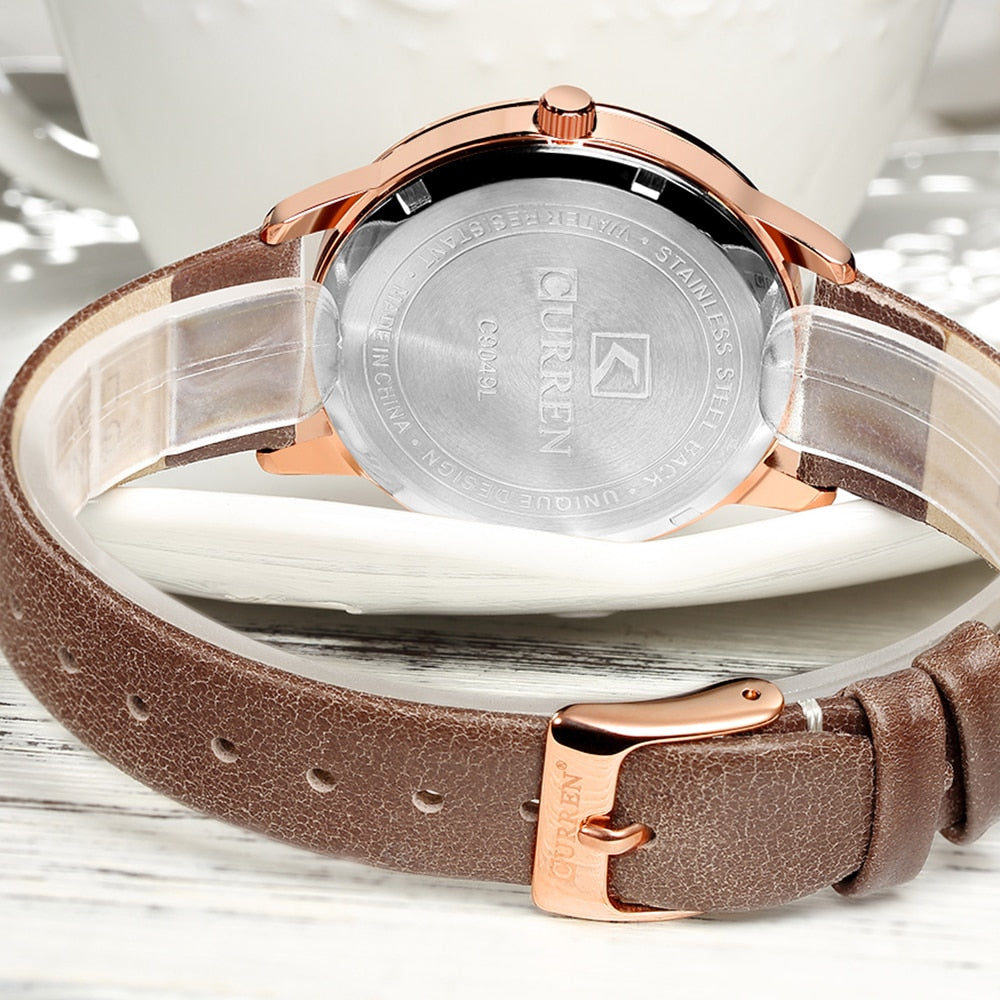 YSYH Watches Women Fashion Creative Analog Quartz Wrist Watch Reloj Mujer Casual Leather Ladies Clock Female Montre femme