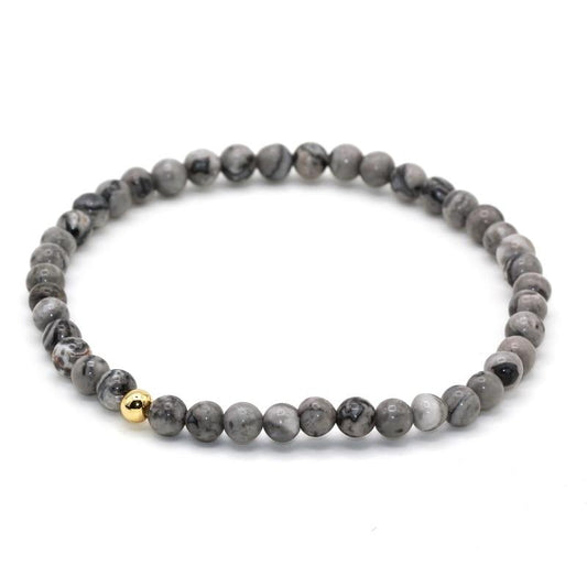 Tiger Eye Turquoises Volcano Lava Bracelet-Bracelet-Rossny