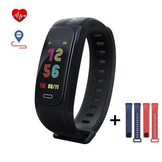 UWear GPS Smart Bracelet Fitness Tracker Heart Rate Monitoring Activity Sports Band