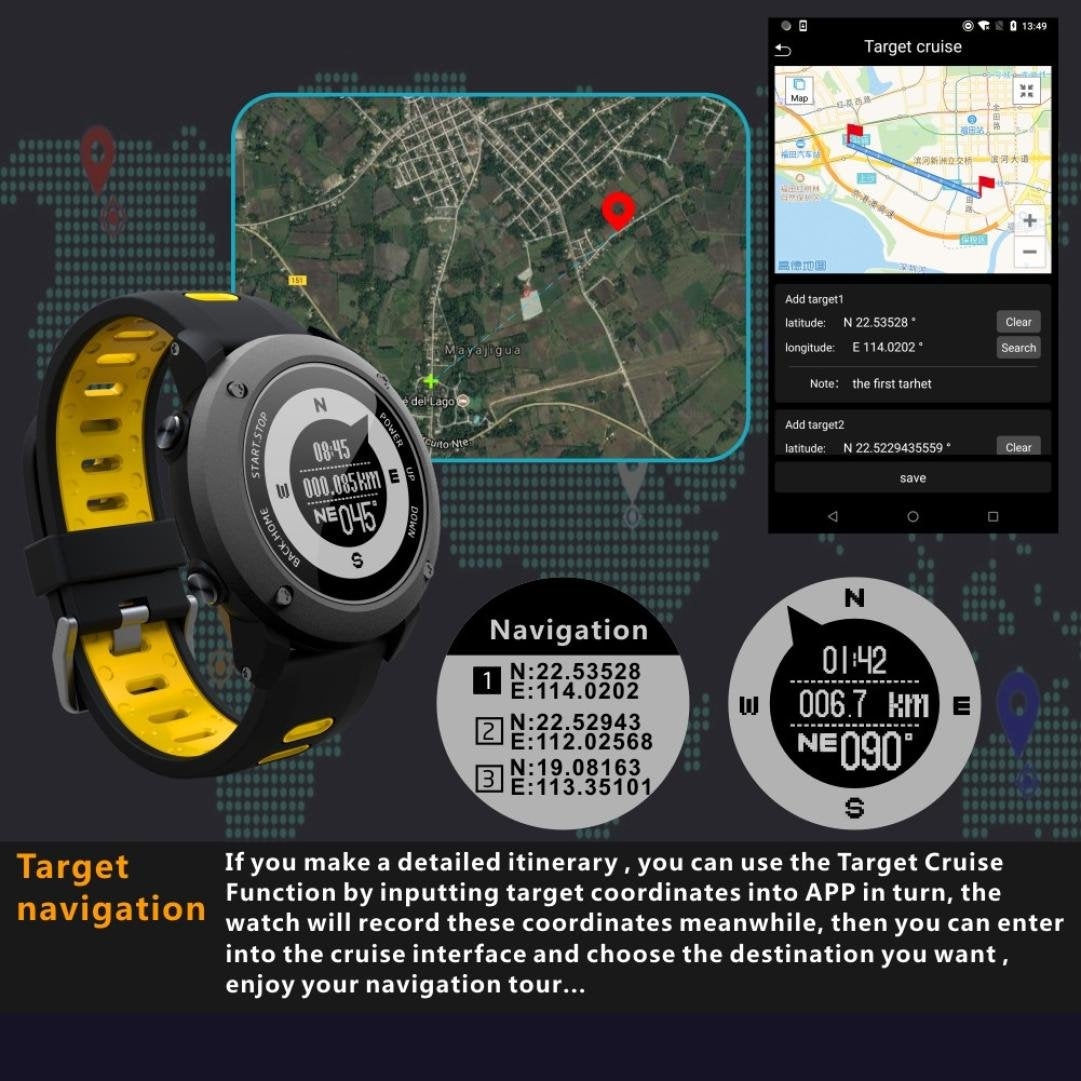 UWear Smart Watch Outdoor GPS Sports Watch