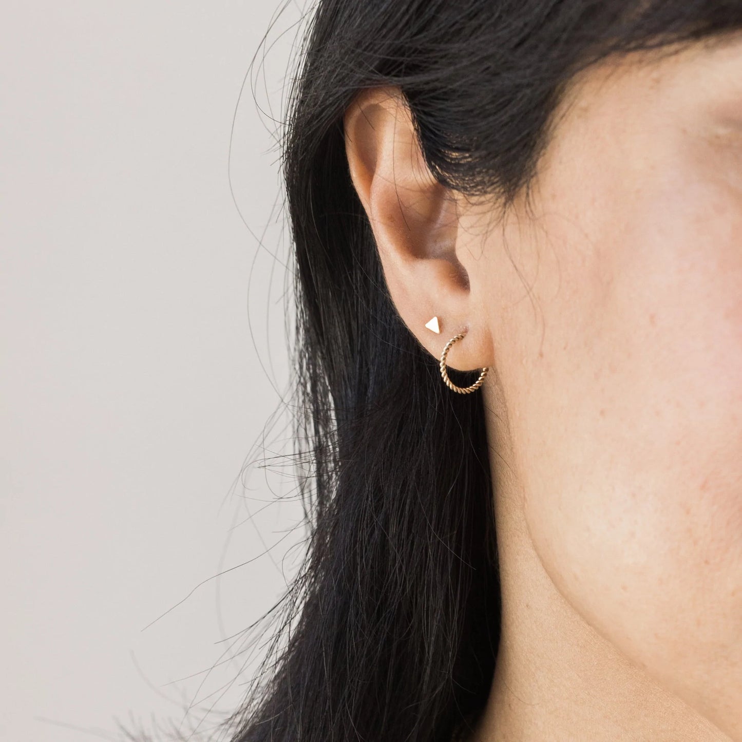 Braided Hoop Earrings