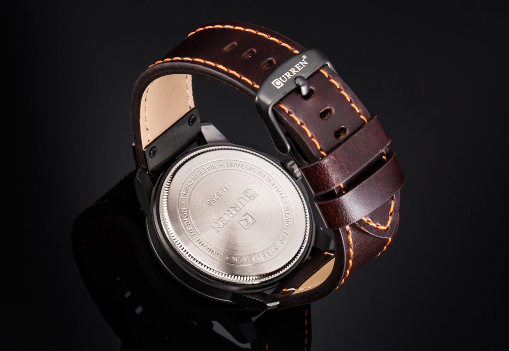 YSYH Men Watches Display Date Week Quartz Wristwatch  Male Clock