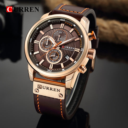 YSYH Quartz Men Watches  Luxury Male Clock Chronograph Sport Mens Wrist Watch