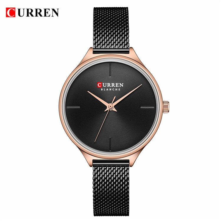 YSYH Ladies Watches Minimalist Wrist Watch for Women Casual Fashion Leather Strap Quartz Female Clock Simple Classy Watch