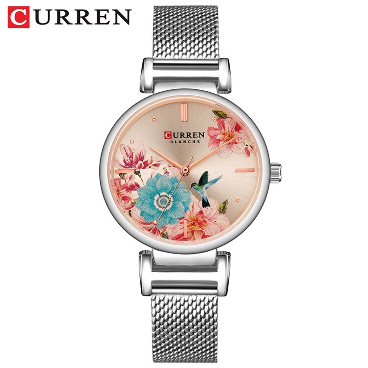 YSYH Leather Women Watch  Summer Quartz Ladies Wristwatch Relojes Female Clock Fashion Flower Dial Reloj Mujer