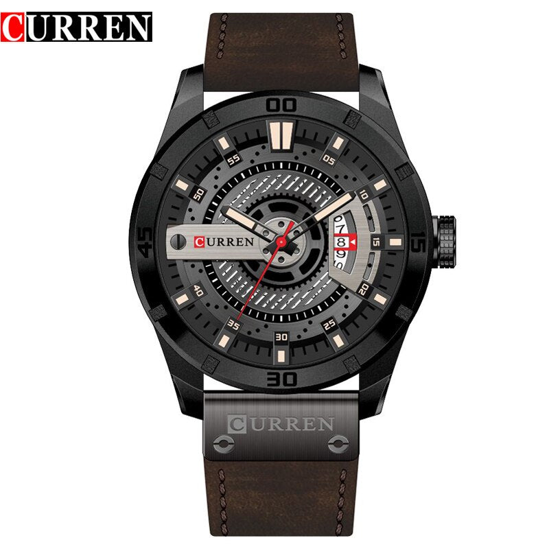 YSYH Luxury Brand Analog sports Wristwatch Display Date Men's Quartz Watch
