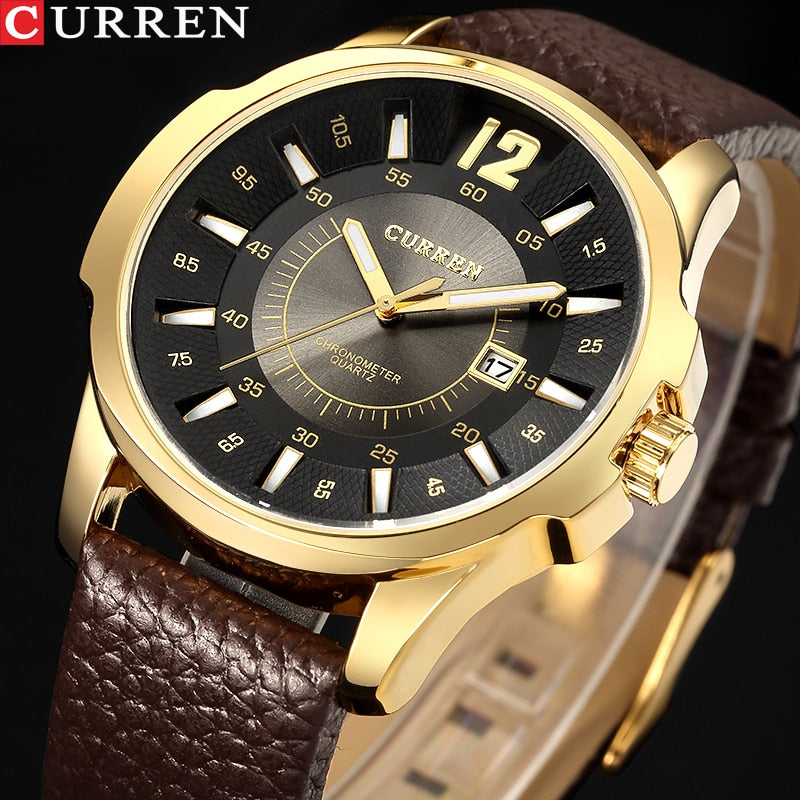 YSYH Men's Sports Quartz Watch Men  Luxury er Watch Man Quartz Gold Clock