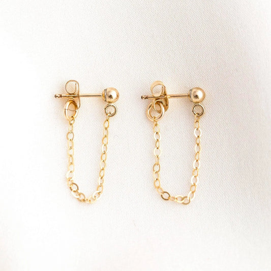 Chain Stud Earrings