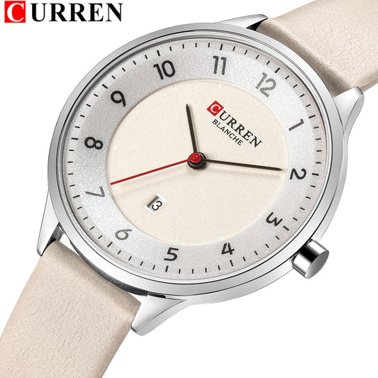 YSYH Charm Leather Watches Women Classic Digital Analog Quartz Wristwtatch Ladies Dress Watch With Date 9035 Relogio Feminino