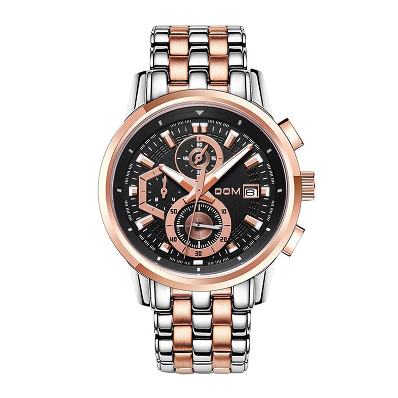 YSYH High quality Movement Men's Sports Waterproof Watch Stopwatch countdown Calendar Multi-function Casual Quartz Wristwatch