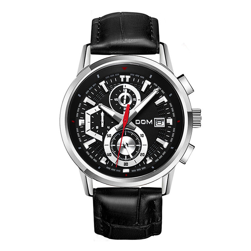 YSYH High quality Movement Men's Sports Waterproof Watch Stopwatch countdown Calendar Multi-function Casual Quartz Wristwatch