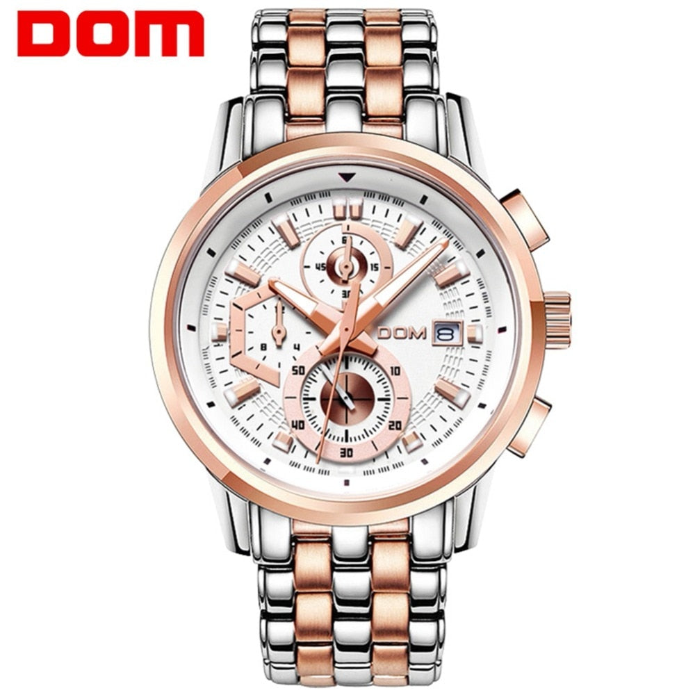 YSYH High quality Movement Men's Sports Waterproof Watch Stopwatch countdown Calendar Multi-function Casual Quartz Wristwatch