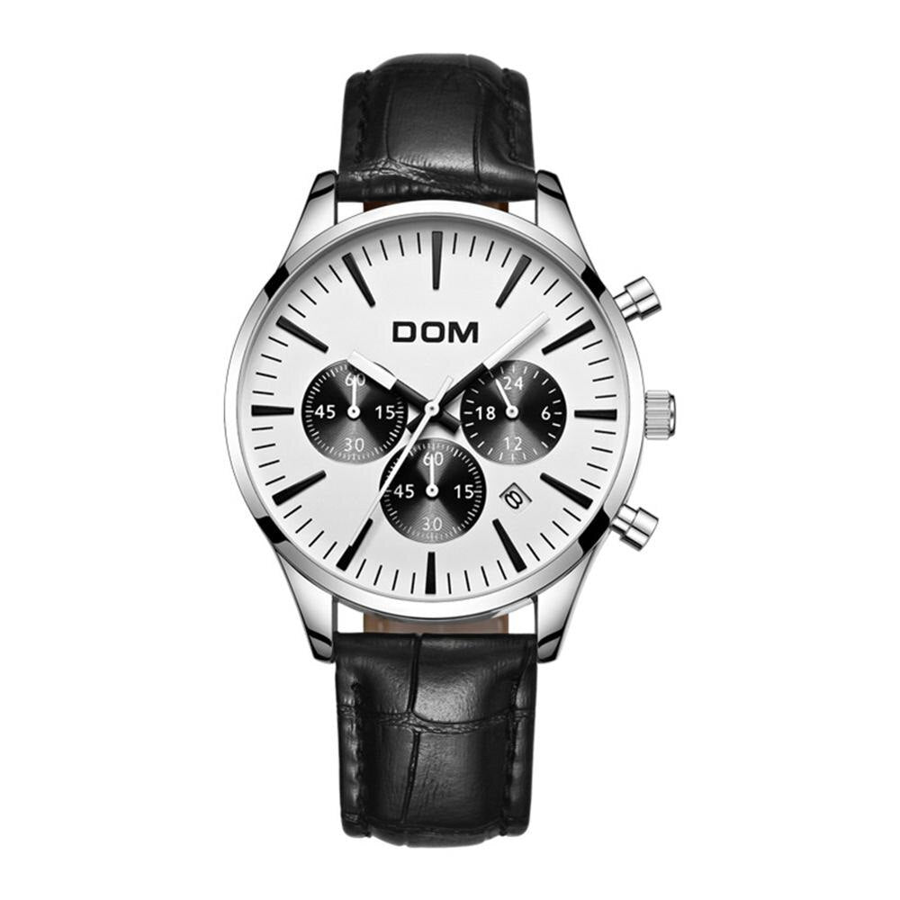 YSYH Luxury Men's Black Watch Casual Watches Man Waterproof Sports Quartz Wrist Watch Male Fashion Clock Relojes Hombre