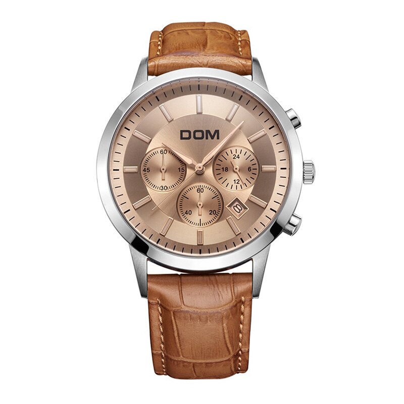 YSYH boutique men's multi-pointer waterproof sports watch Countdown Calendar display Sapphire Crystal Quartz Watch Men