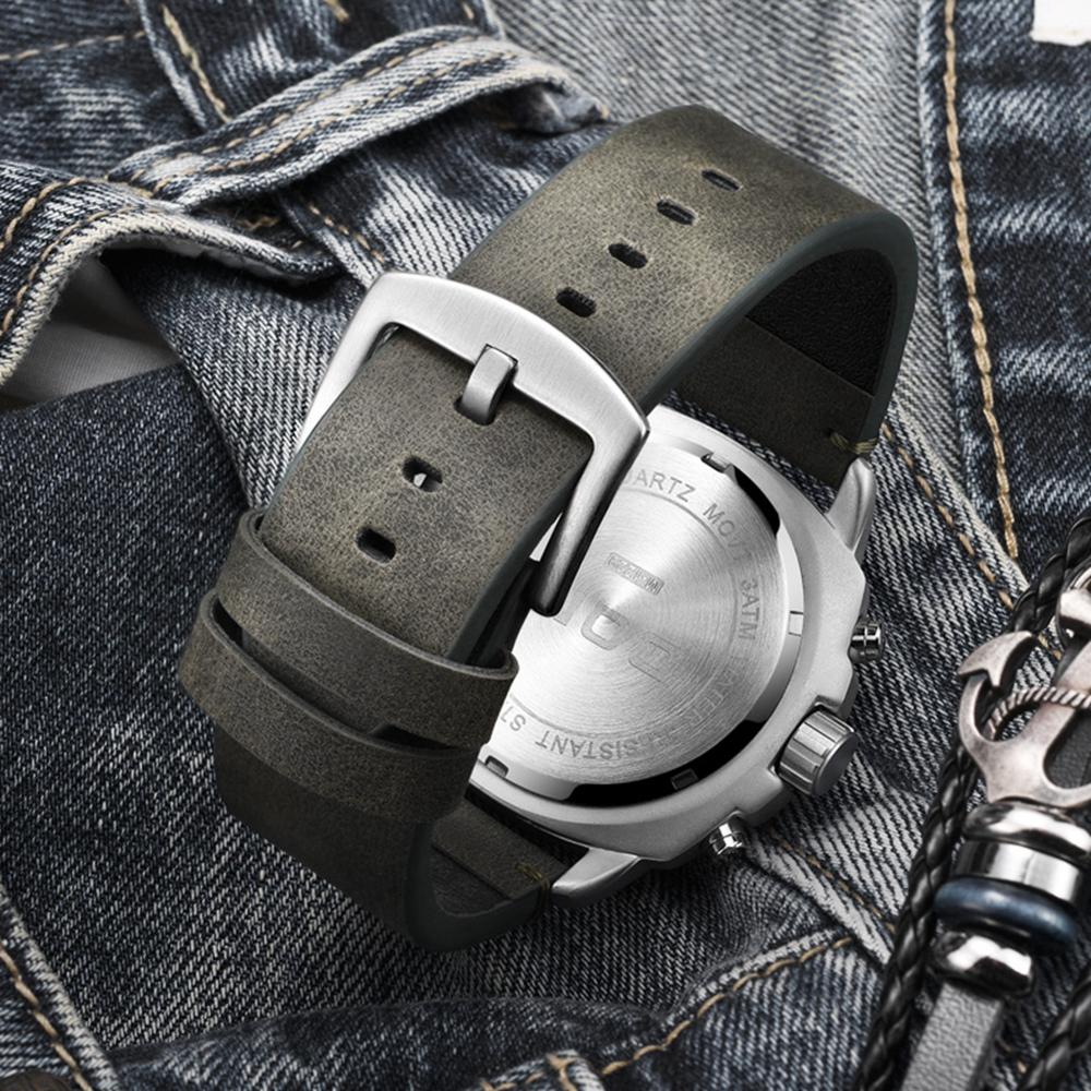YSYH brand military series men's watch waterproof sports man quartz wristwatch business casual clock male chronograph  New