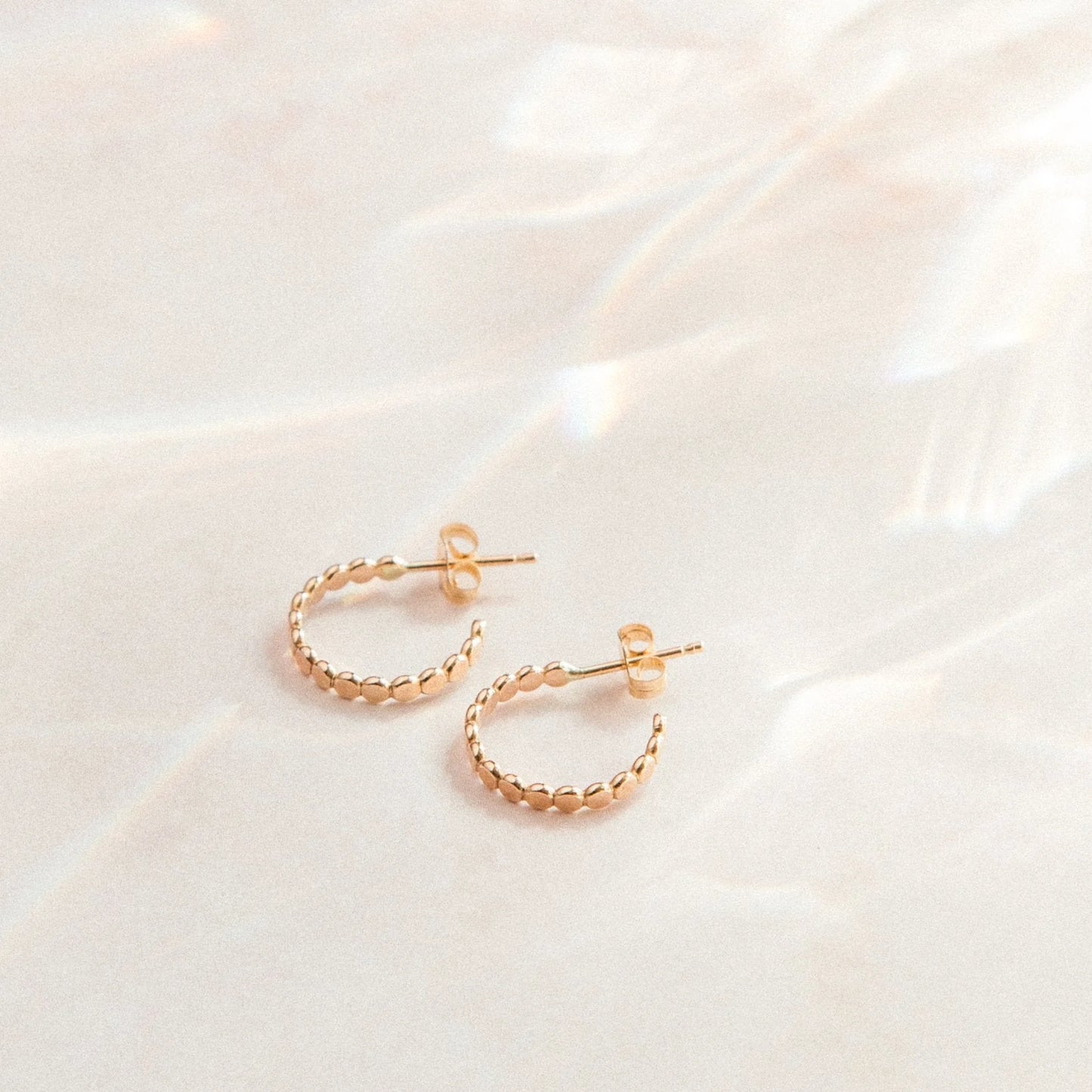 Dot Hoop Earrings