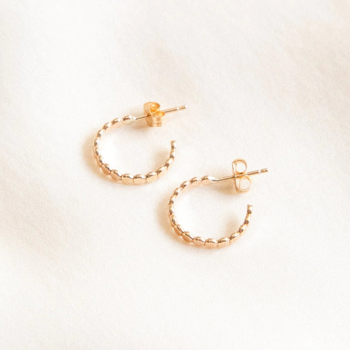 Dot Hoop Earrings