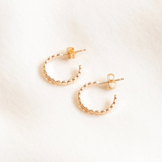Dot Hoop Earrings