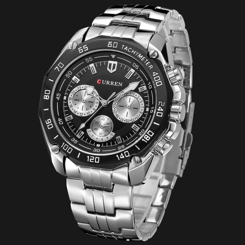 Fashion Full Stainless Steel Watches For Men YSYH Casual Quartz Mens Wrist Watch Waterproof Male Clock Gentleman Relojes Gift