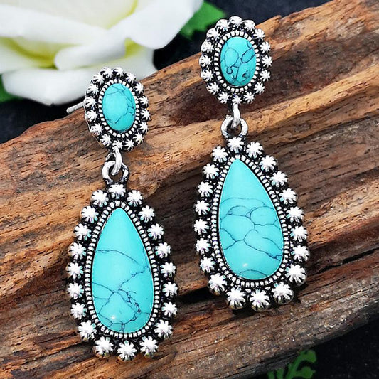 turquoise earrings jewelry