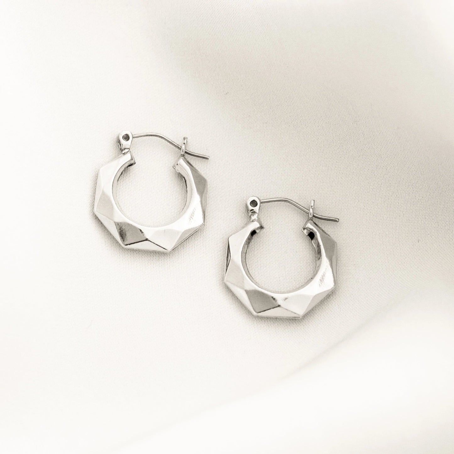 Geometric Hoop Earrings