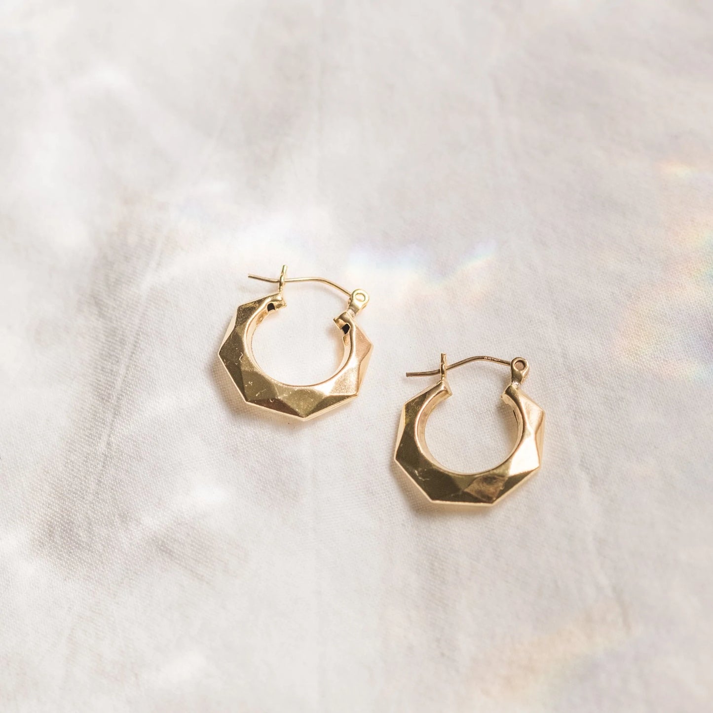 Geometric Hoop Earrings