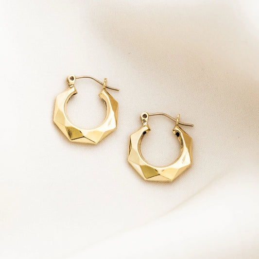 Geometric Hoop Earrings