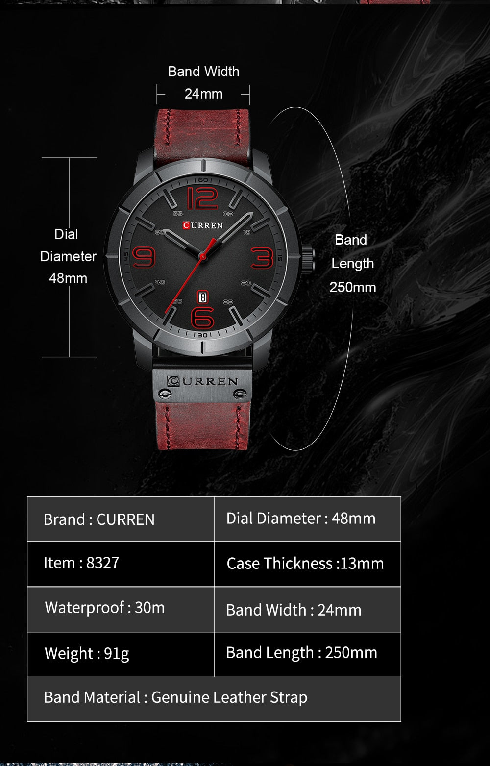YSYH Quartz Wrist Watch Men Watches Luxury Leather Wristwatch For Male Clock