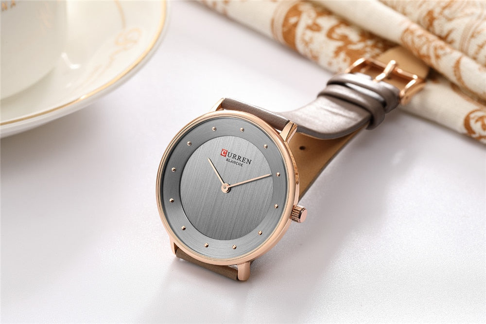 YSYH Watches Women Leather Analog Quartz Wristwatch Charm Ladies Dress Watch Romantic Gift Female Clock 9033 Relogios Feminino